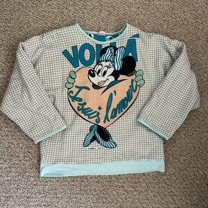 Women’s Vintage Italian Disney Minnie Mouse Sweatshirt